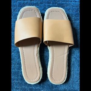 Women’s leather espadrilles